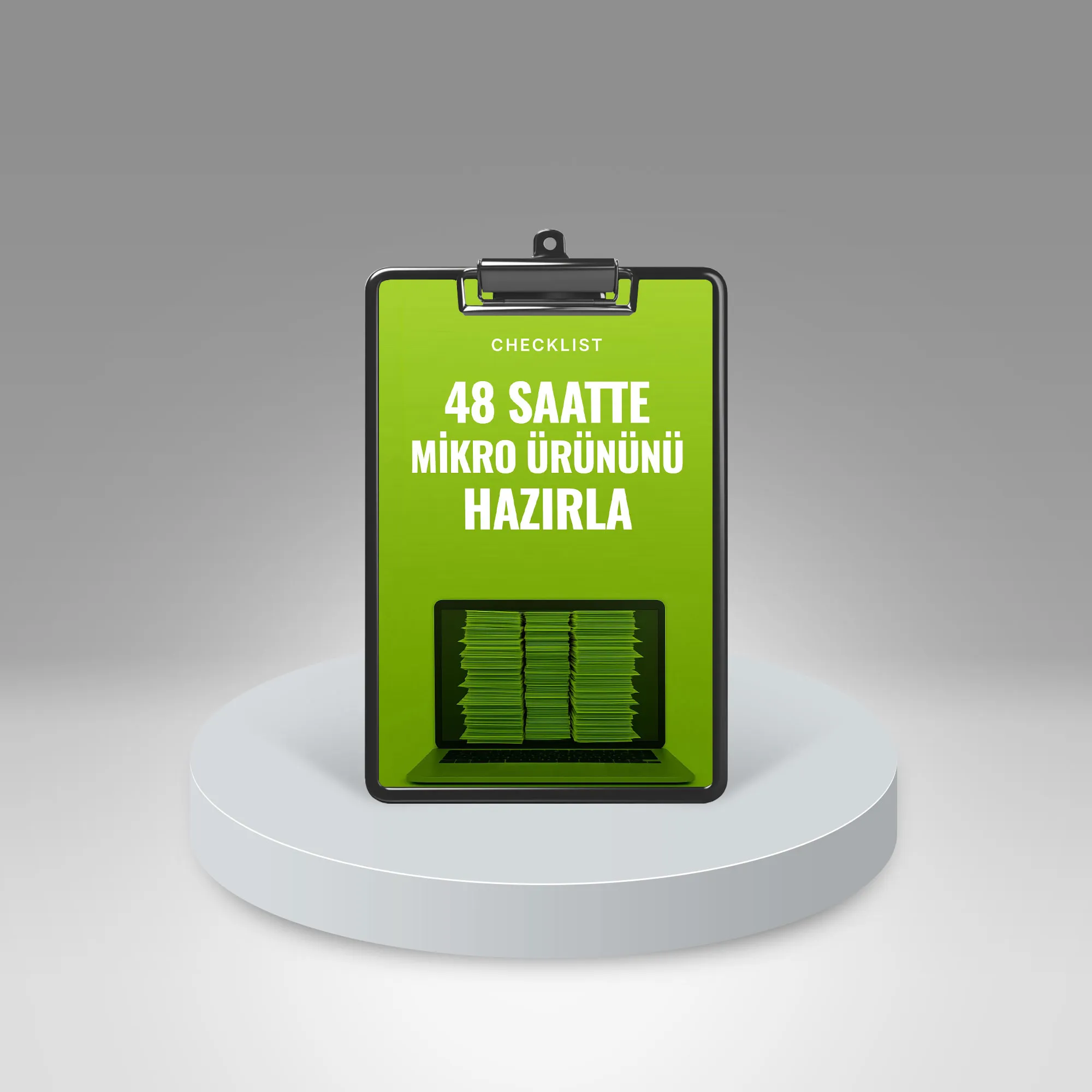 48 Saatte Mikro Ürününü Hazırla