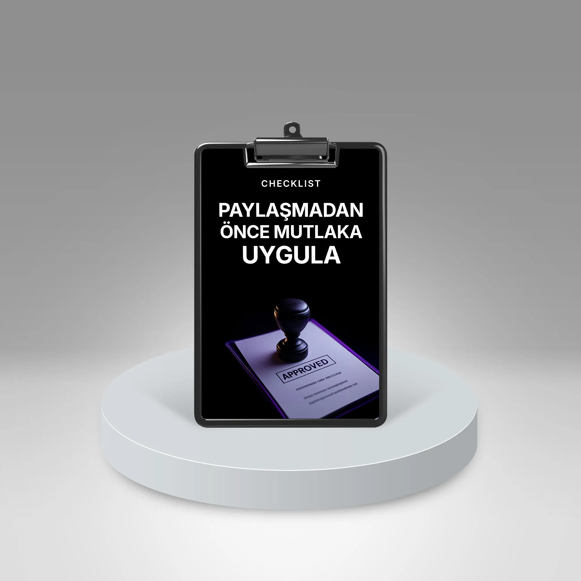 Paylaşmadan Önce Mutlaka Uygula