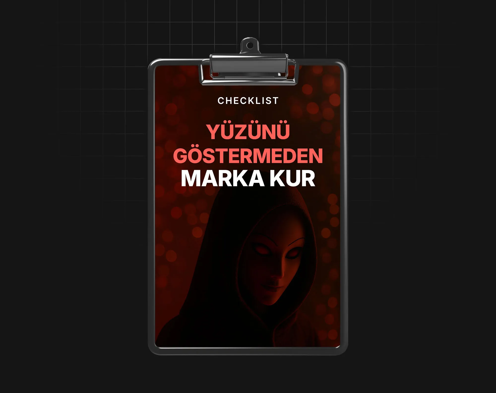 Yüzünü Göstermeden Marka Kur
